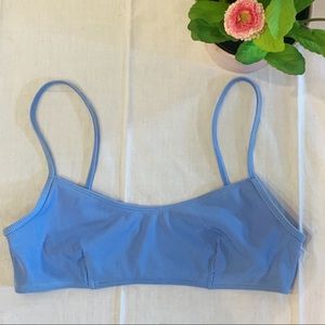 Blue Bra Top